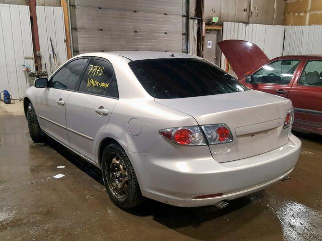 1YVHP80C675M07271 - 2007 MAZDA 6 I GRAY photo 3