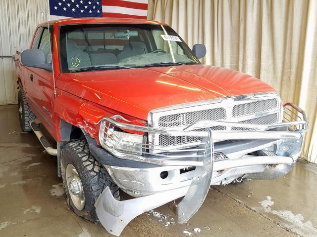 3B7KF23Z12M291217 - 2002 DODGE RAM 2500 RED photo 1