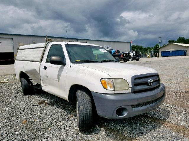 5TBJN32123S381924 - 2003 TOYOTA TUNDRA WHITE photo 1