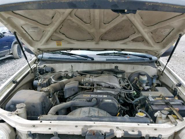 5TBJN32123S381924 - 2003 TOYOTA TUNDRA WHITE photo 7