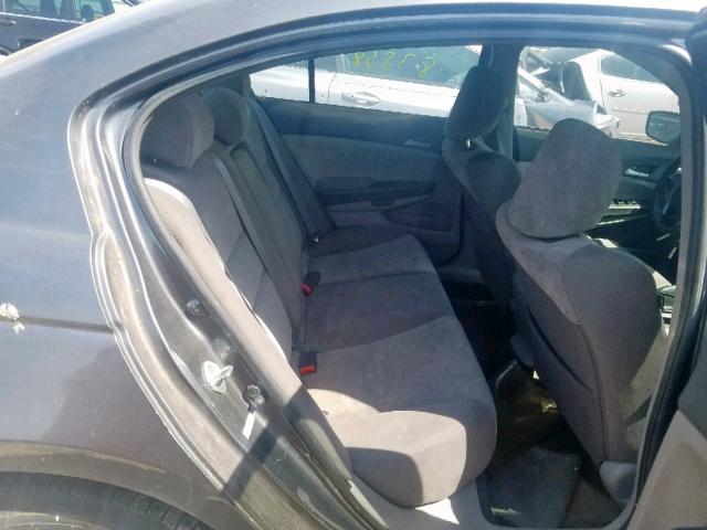 1HGCP2F46AA164168 - 2010 HONDA ACCORD LXP GRAY photo 6