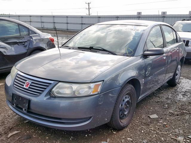 1G8AJ52F25Z100856 - 2005 SATURN ION LEVEL GRAY photo 2