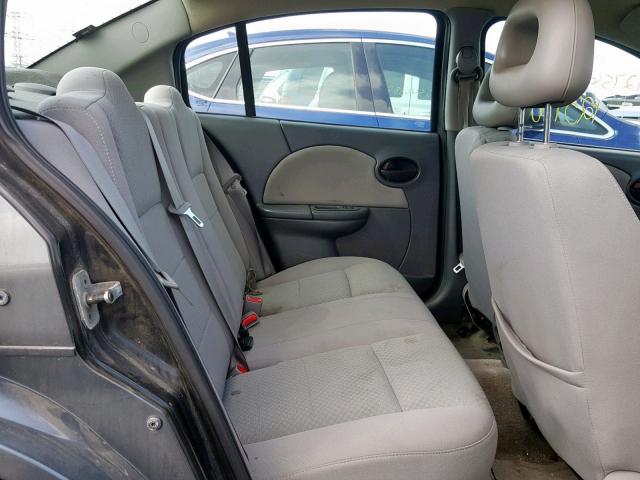 1G8AJ52F25Z100856 - 2005 SATURN ION LEVEL GRAY photo 6