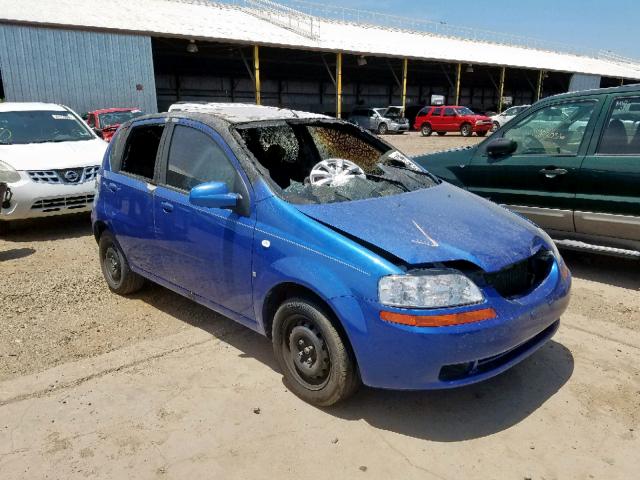 KL1TD666X8B003060 - 2008 CHEVROLET AVEO BASE Көк фото 1