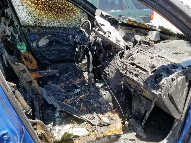 KL1TD666X8B003060 - 2008 CHEVROLET AVEO BASE Көк фото 5