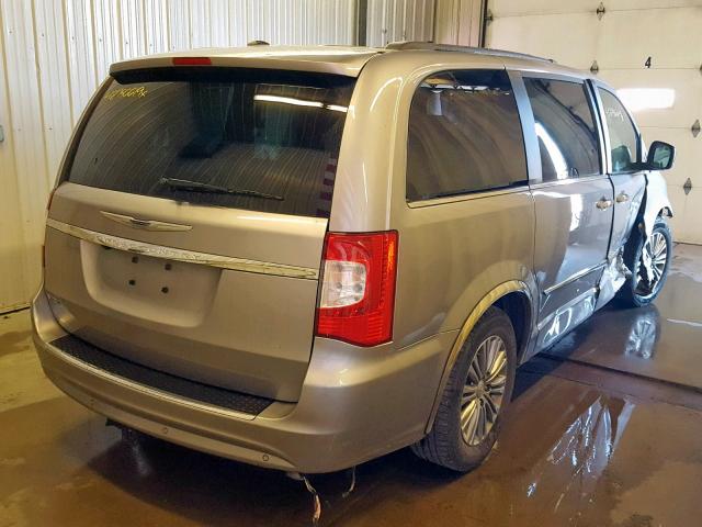 2C4RC1CG1ER332748 - 2014 CHRYSLER TOWN & COU SILVER photo 4