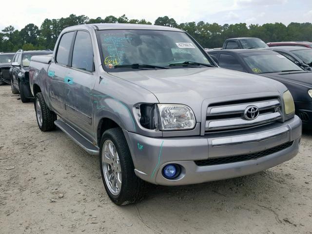 5TBET34196S502196 - 2006 TOYOTA TUNDRA DOU GRAY photo 1