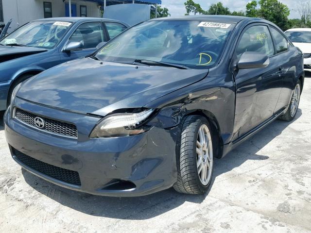 JTKDE167570187493 - 2007 TOYOTA SCION TC ლურჯი ფოტო 2