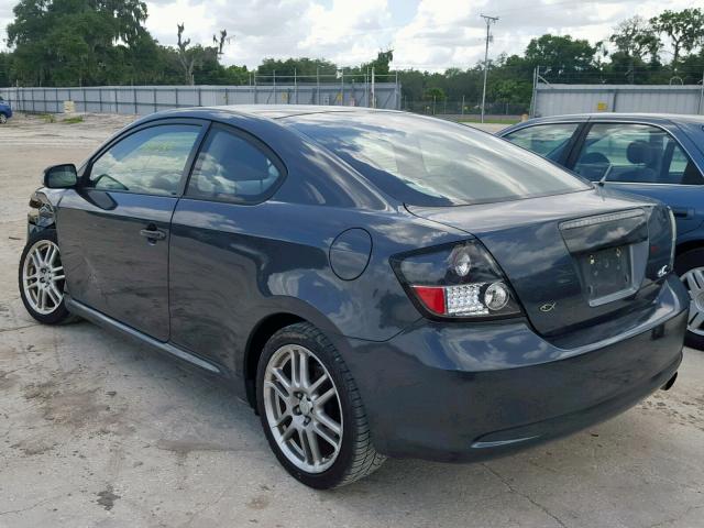JTKDE167570187493 - 2007 TOYOTA SCION TC ლურჯი ფოტო 3