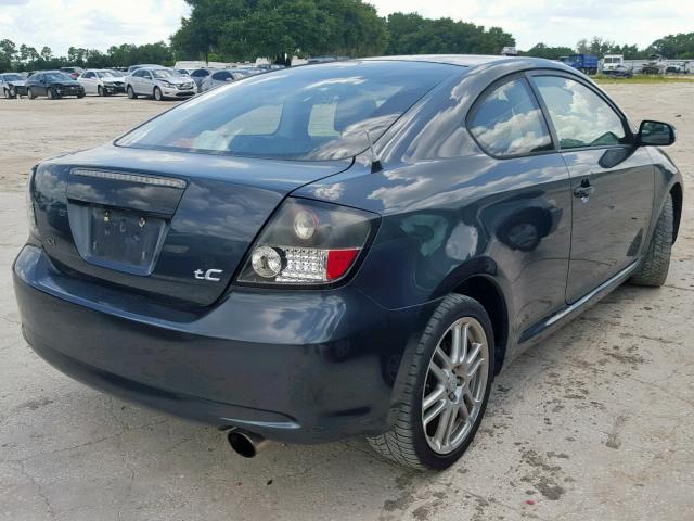JTKDE167570187493 - 2007 TOYOTA SCION TC ლურჯი ფოტო 4