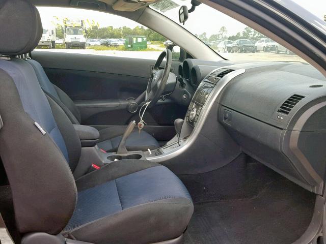 JTKDE167570187493 - 2007 TOYOTA SCION TC ლურჯი ფოტო 5