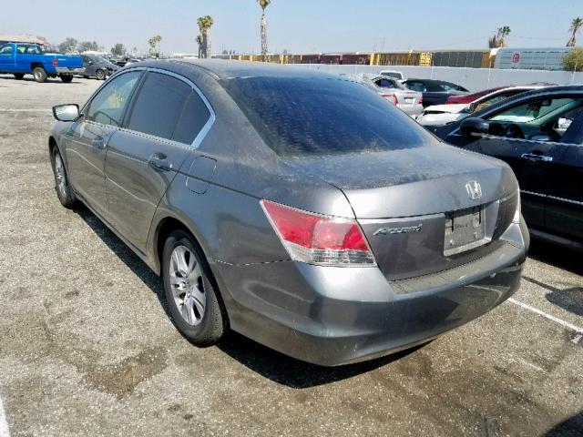 1HGCP26419A031068 - 2009 HONDA ACCORD LXP GRAY photo 3