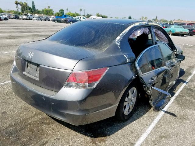 1HGCP26419A031068 - 2009 HONDA ACCORD LXP GRAY photo 4