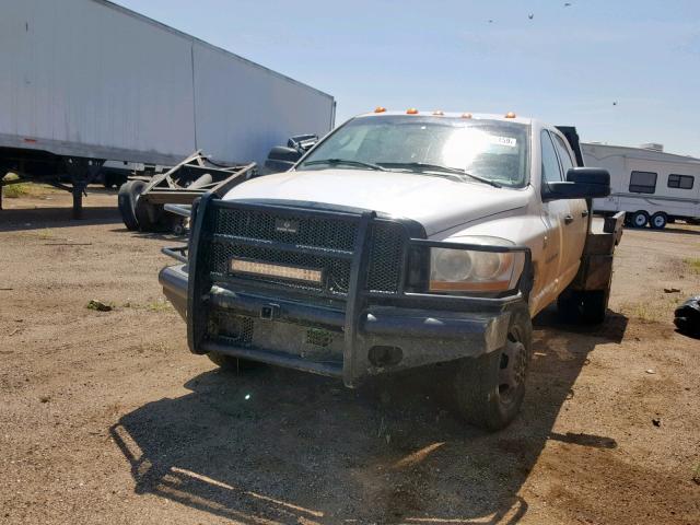 3D7MX49C46G224044 - 2006 DODGE RAM 3500 WHITE photo 2