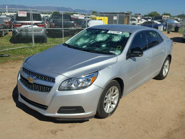 1G11C5SA4DF217772 - 2013 CHEVROLET MALIBU 1LT SILVER photo 2