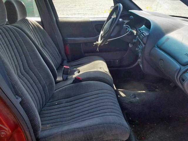 1G2WJ52M3RF305821 - 1994 PONTIAC GRAND PRIX RED photo 5