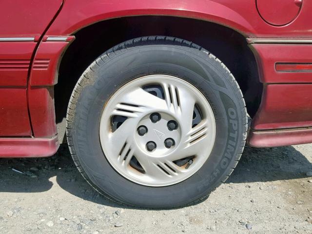 1G2WJ52M3RF305821 - 1994 PONTIAC GRAND PRIX RED photo 9