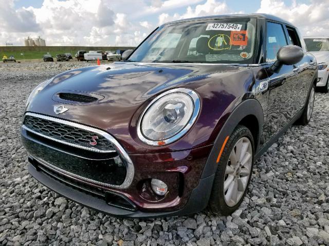 WMWLN9C55H2E48731 - 2017 MINI COOPER S C MAROON photo 2