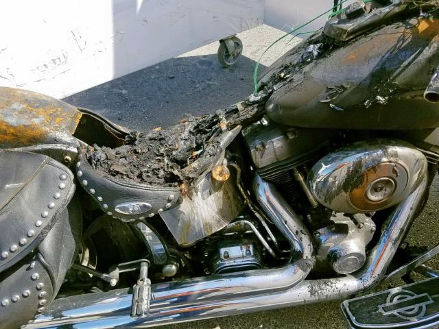 1HD1BWB195Y027969 - 2005 HARLEY-DAVIDSON FLSTCI BURN photo 9