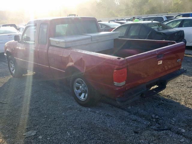 1FTYR14V6YTA21563 - 2000 FORD RANGER SUP RED photo 3