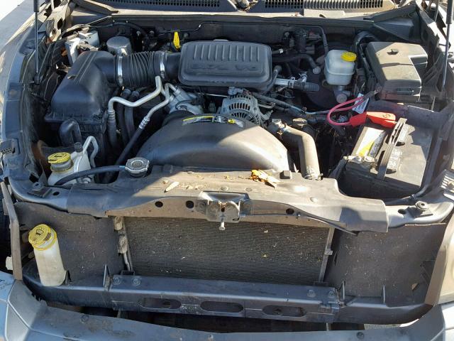 1D7HE48K26S557402 - 2006 DODGE DAKOTA QUA GRAY photo 7