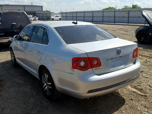 3VWST71K96M841021 - 2006 VOLKSWAGEN JETTA TDI SILVER photo 3