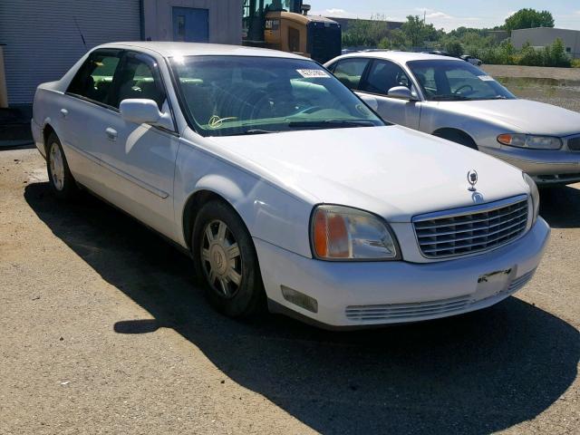 1G6KD54Y11U247678 - 2001 CADILLAC DEVILLE WHITE photo 1