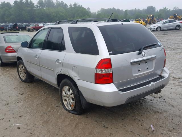 2HNYD18783H506488 - 2003 ACURA MDX TOURIN SILVER photo 3