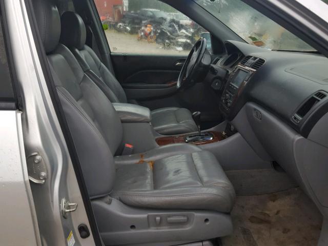 2HNYD18783H506488 - 2003 ACURA MDX TOURIN SILVER photo 5