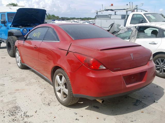 1G2ZH358564290998 - 2006 PONTIAC G6 GT RED photo 3