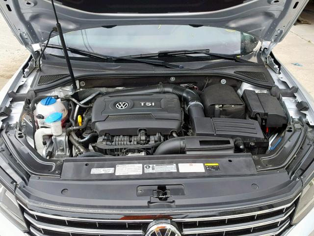 1VWAT7A34GC012882 - 2016 VOLKSWAGEN PASSAT S SILVER photo 7