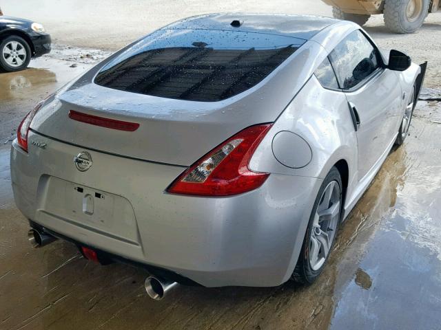 JN1AZ4EH0CM561377 - 2012 NISSAN 370Z BASE SILVER photo 4