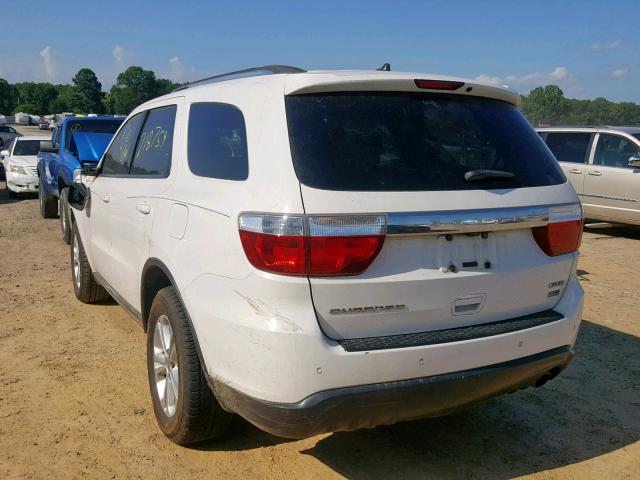 1D4RD4GGXBC725051 - 2011 DODGE DURANGO CR WHITE photo 3