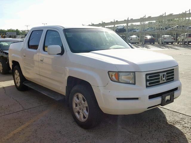 2HJYK16446H518951 - 2006 HONDA RIDGELINE WHITE photo 1