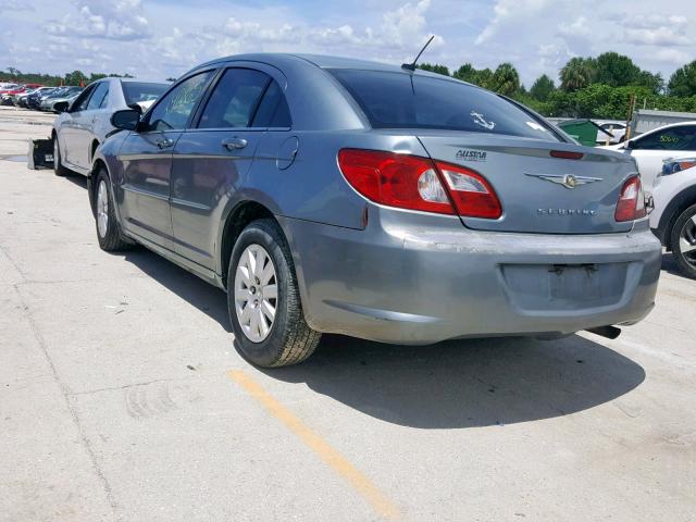 1C3LC46K47N518148 - 2007 CHRYSLER SEBRING GRAY photo 3