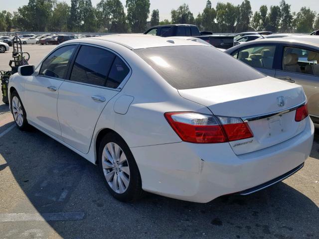 1HGCR2F83EA083339 - 2014 HONDA ACCORD EXL WHITE photo 3