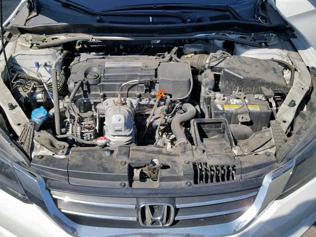 1HGCR2F83EA083339 - 2014 HONDA ACCORD EXL WHITE photo 7