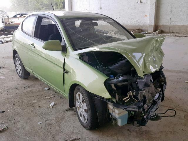 KMHCM36C59U135190 - 2009 HYUNDAI ACCENT GS GREEN photo 1