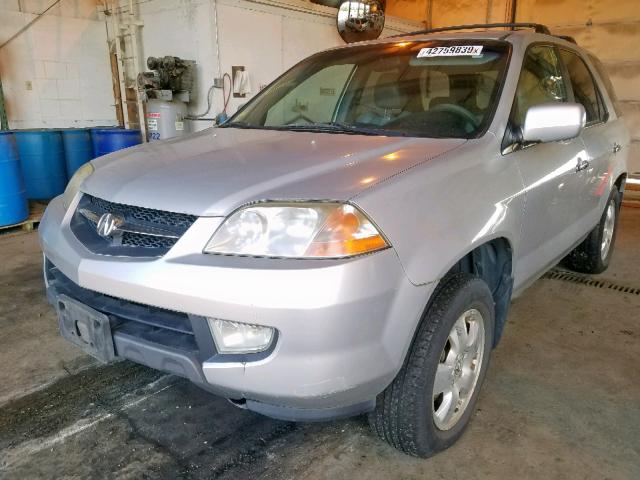 2HNYD18273H551278 - 2003 ACURA MDX SILVER photo 2