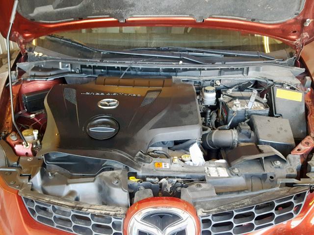 JM3ER293070152947 - 2007 MAZDA CX-7 RED photo 7