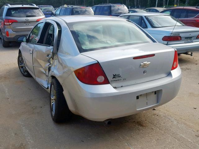 1G1AL58F487199289 - 2008 CHEVROLET COBALT LT GRAY photo 3