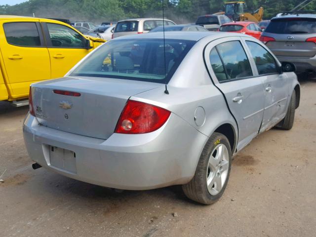 1G1AL58F487199289 - 2008 CHEVROLET COBALT LT GRAY photo 4