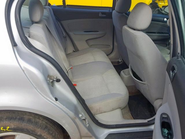 1G1AL58F487199289 - 2008 CHEVROLET COBALT LT GRAY photo 6