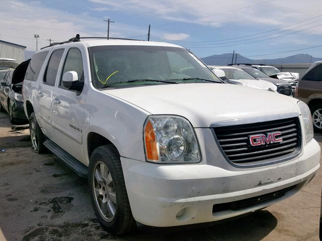 1GKFK16347J209892 - 2007 GMC YUKON XL K WHITE photo 1