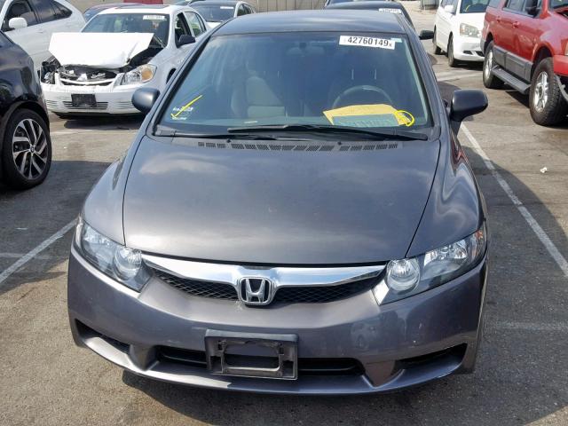 2HGFA1F39BH510569 - 2011 HONDA CIVIC VP GRAY photo 9