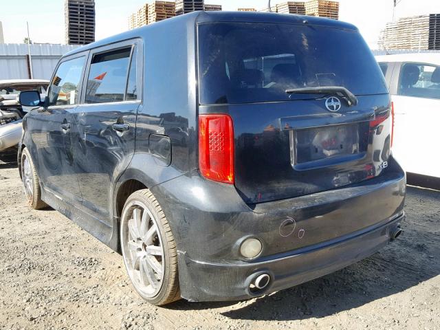 JTLZE4FEXA1111531 - 2010 TOYOTA SCION XB შავი ფოტო 3