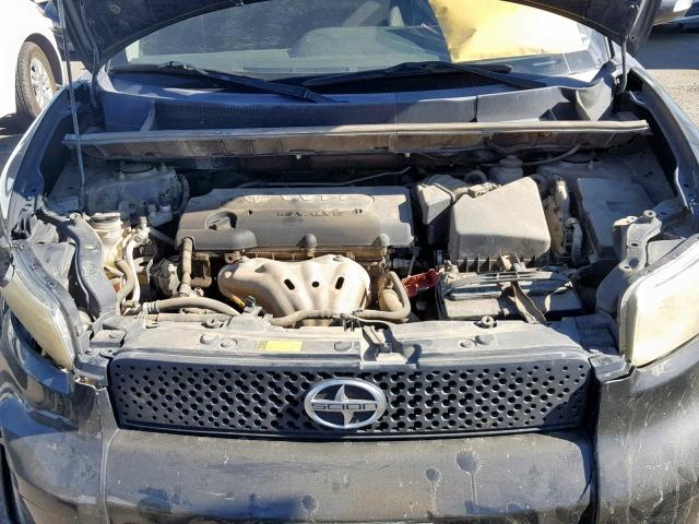 JTLZE4FEXA1111531 - 2010 TOYOTA SCION XB შავი ფოტო 7