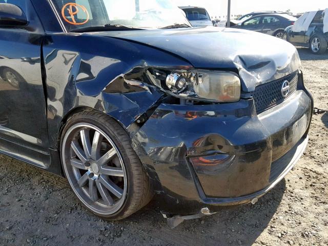 JTLZE4FEXA1111531 - 2010 TOYOTA SCION XB შავი ფოტო 9