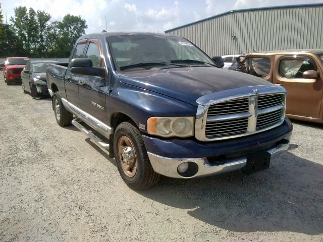 3D3KR28D25G731511 - 2005 DODGE RAM 2500 S ლურჯი ფოტო 1