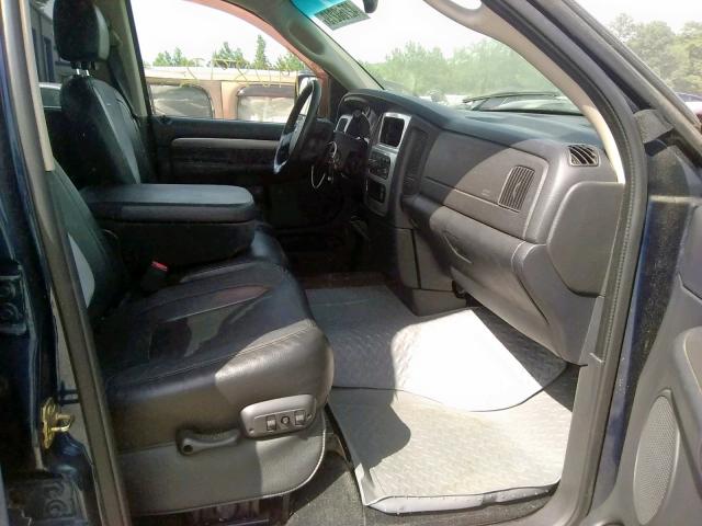 3D3KR28D25G731511 - 2005 DODGE RAM 2500 S ლურჯი ფოტო 5